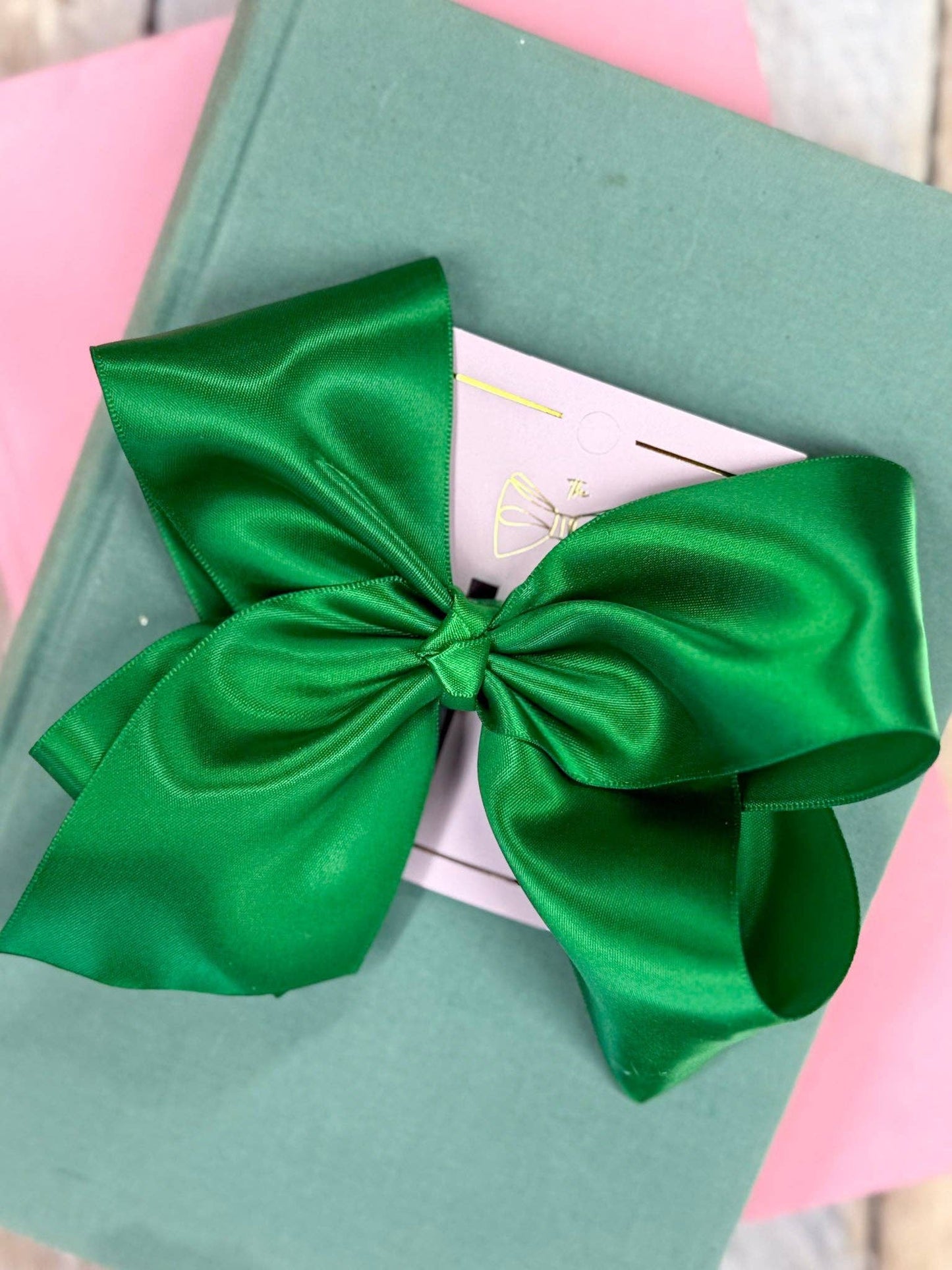 Classic Satin Hair Bows- 4.5" - Multiple Colors